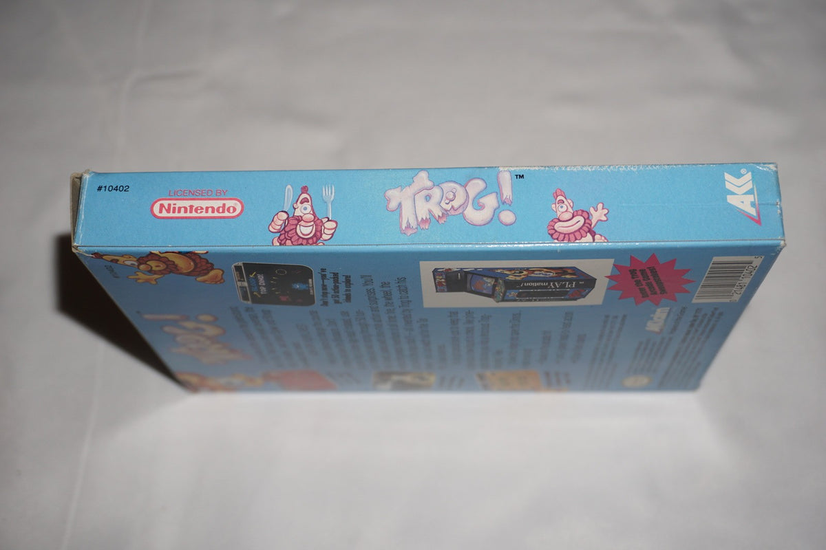 Trog (Nintendo NES) Complete in Box CIB