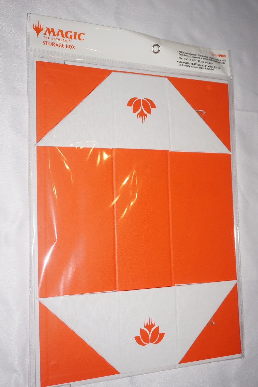 Magic the Gathering Mtg Flat Storage Box Mana 8 Lotus NEW