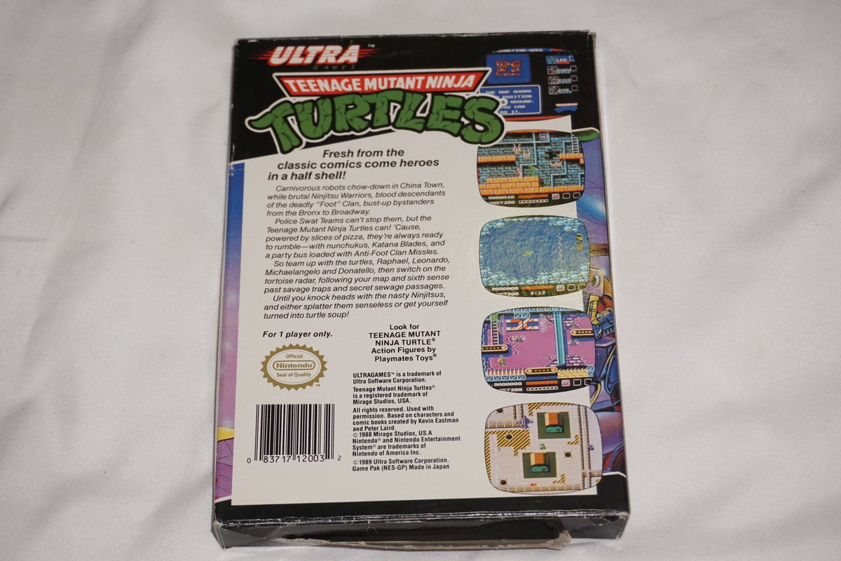 Teenage Mutant Ninja Turtles 1 (Nintendo NES) Complete in Box CIB