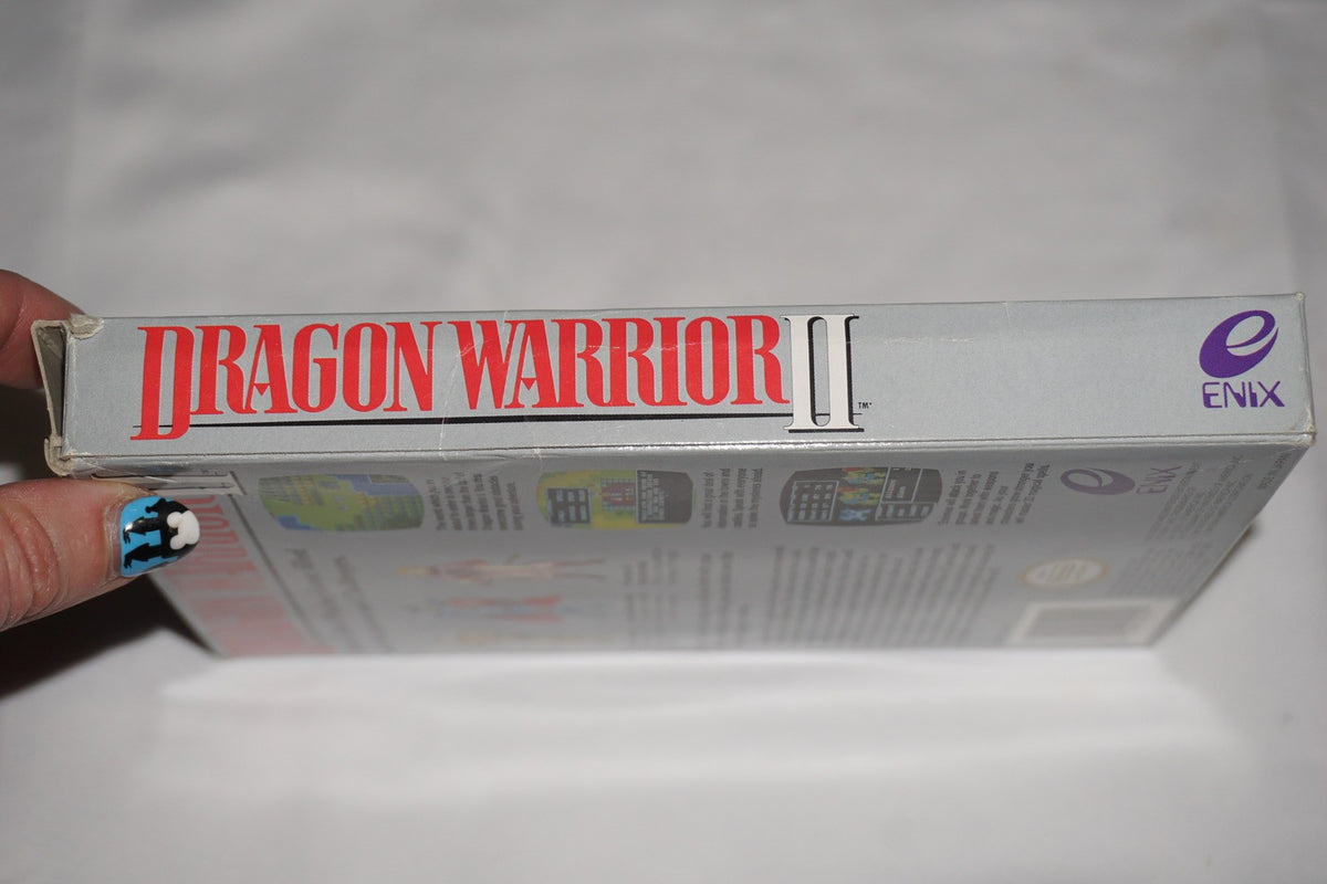 Dragon Warrior II 2 (Nintendo NES) Complete in Box CIB