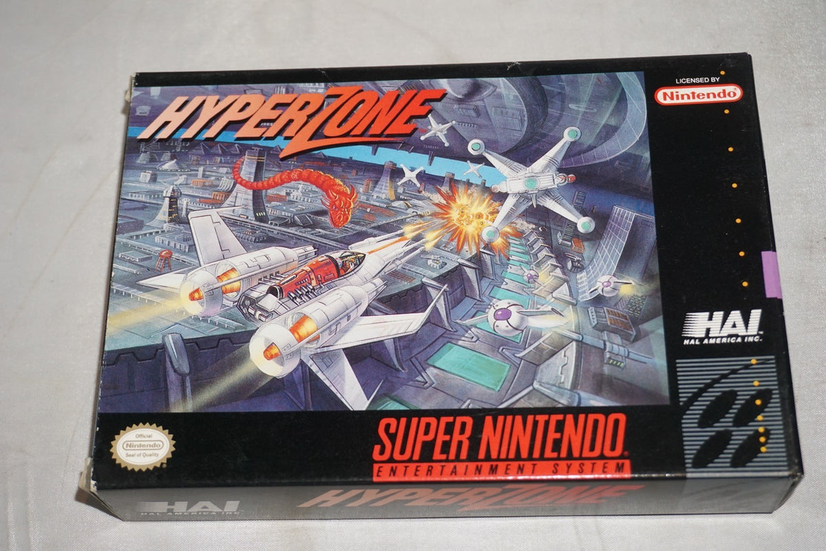 Hyperzone (Super Nintendo SNES) Complete in Box CIB