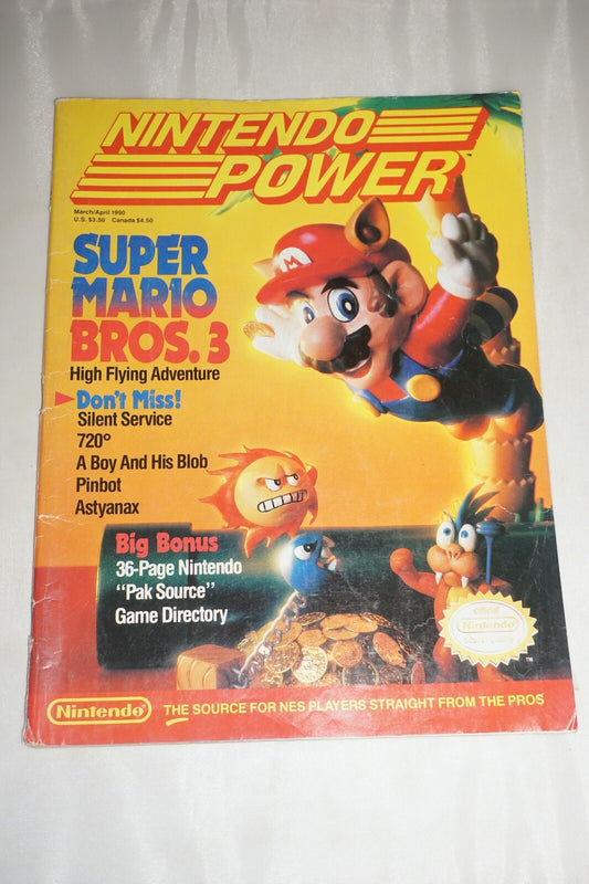 March/April 1990 Super Mario Bros 3 Nintendo Power Magazine #5