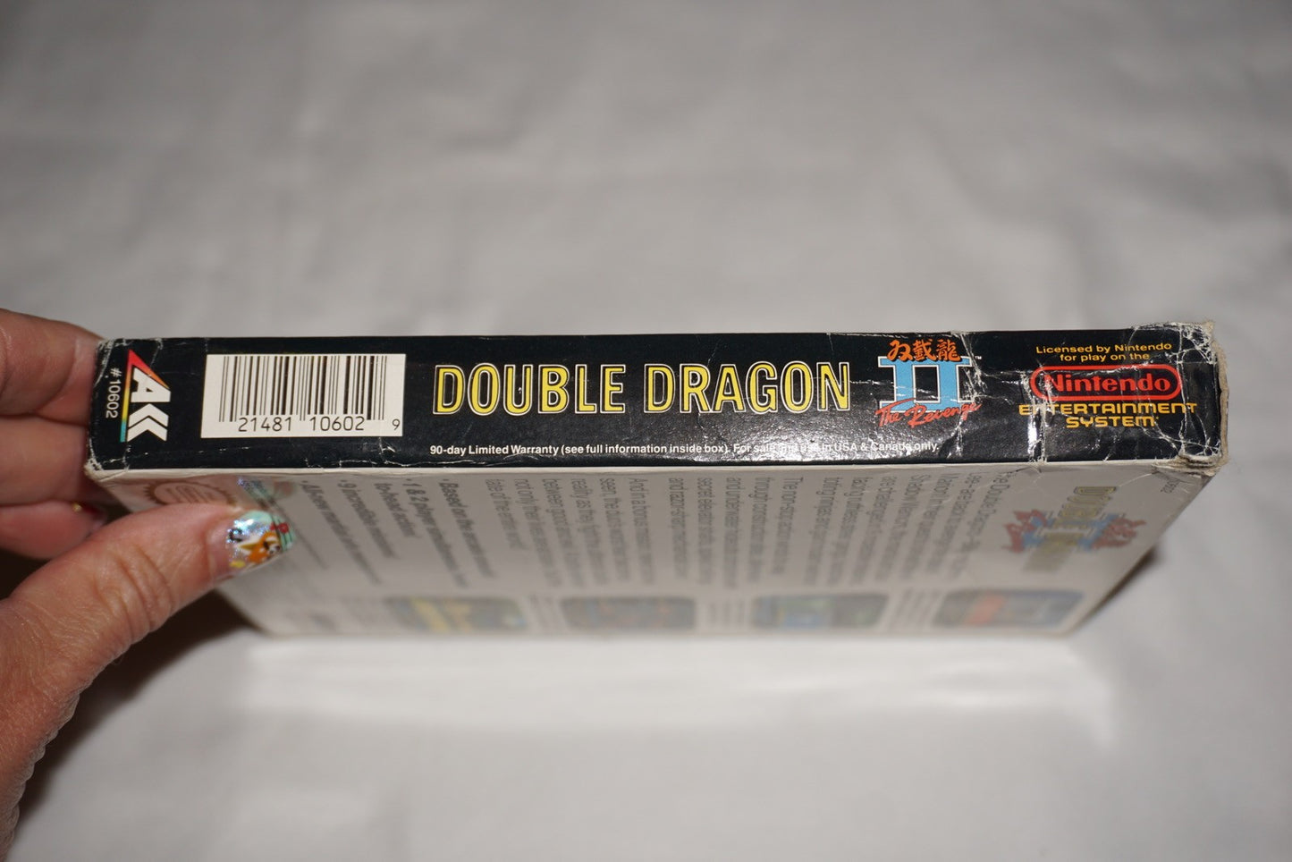 Double Dragon II 2 (Nintendo NES) Complete in Box CIB