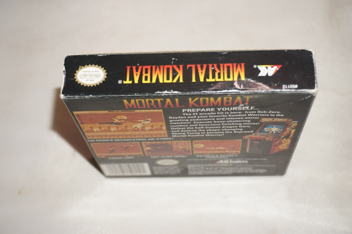 Mortal Kombat 1 (Nintendo Gameboy Game Boy GB) Complete CIB Authentic
