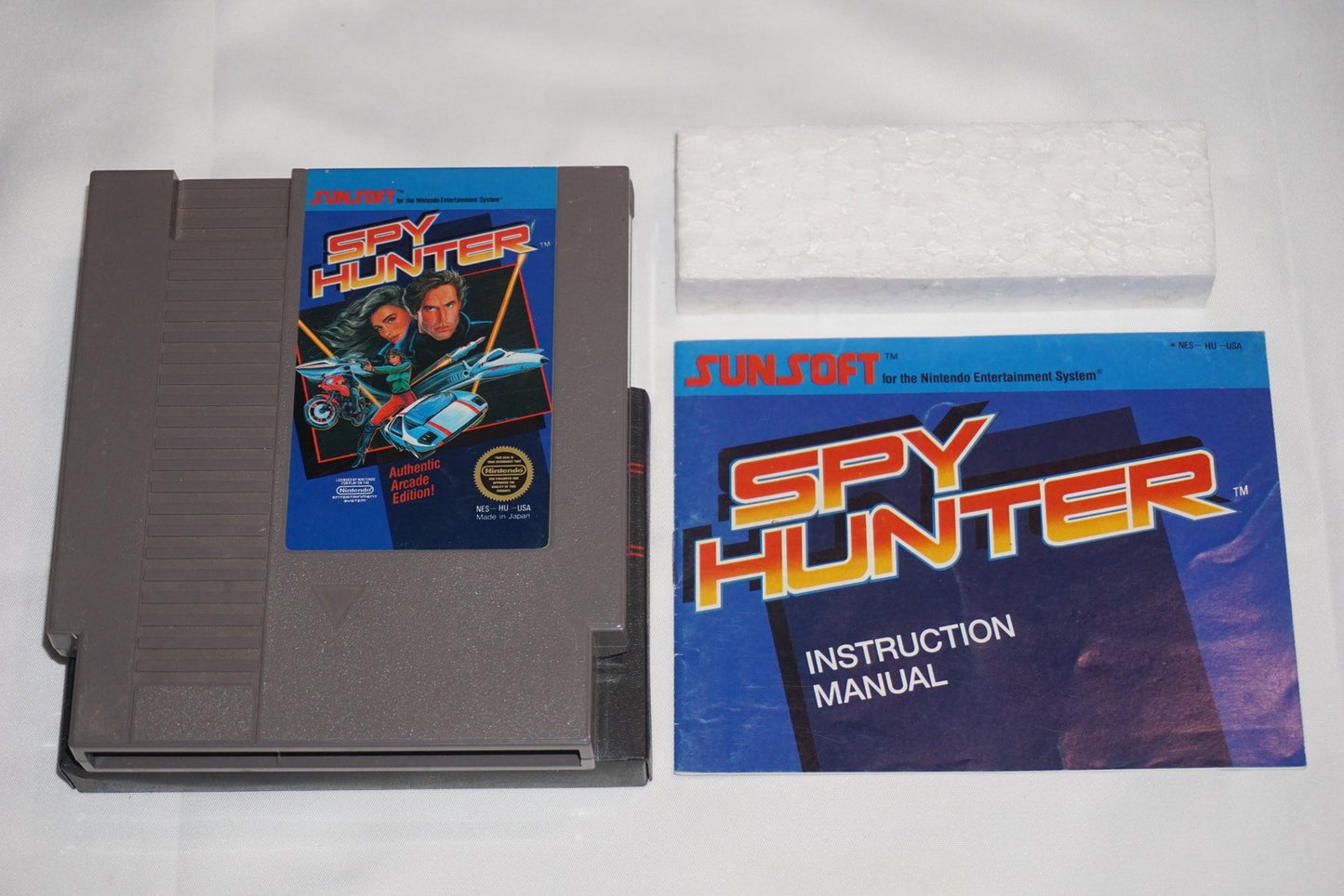 Spy Hunter (Nintendo NES) Complete in Box CIB