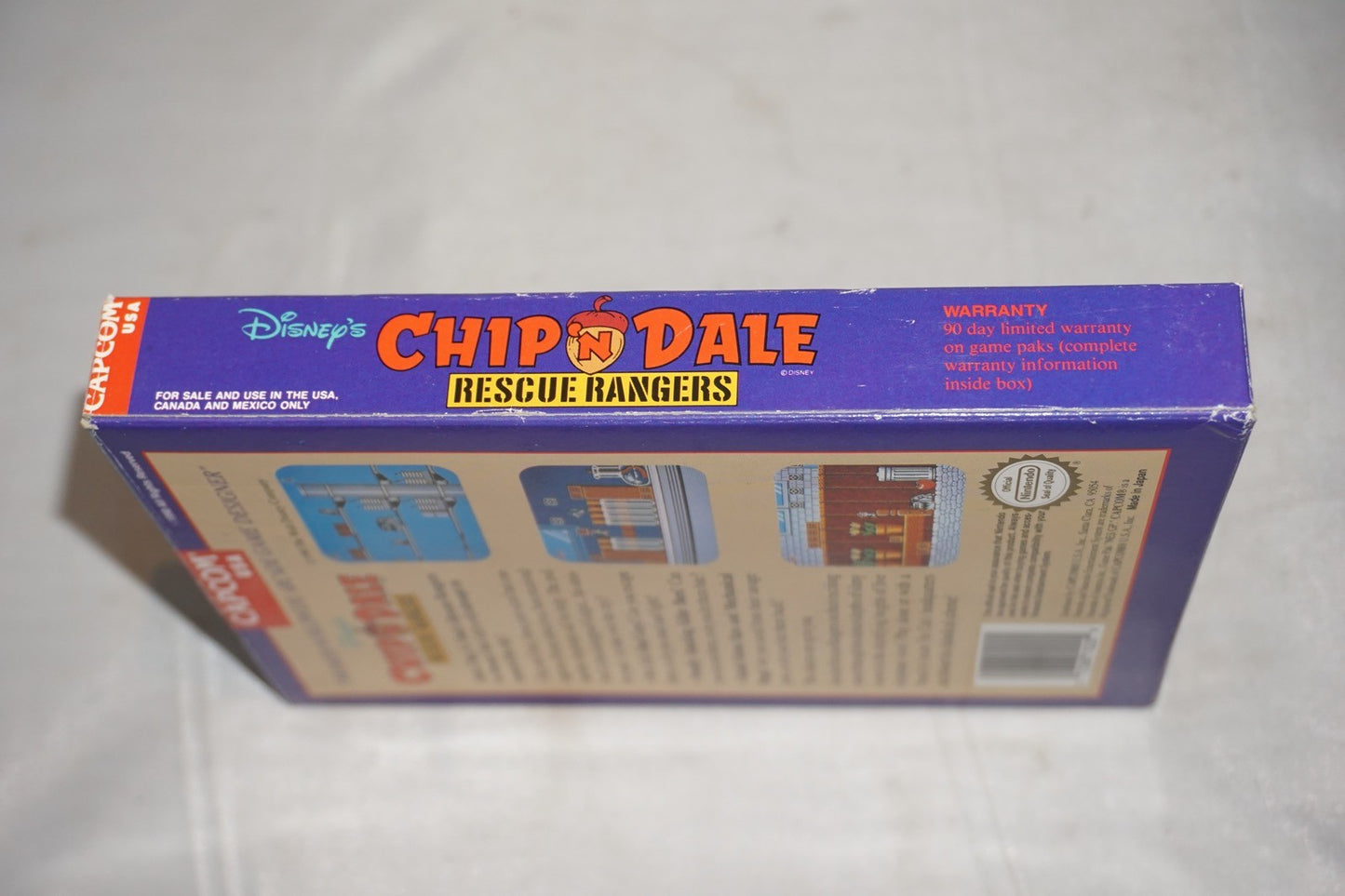 Disney's Chip 'N Dale: Rescue Rangers (Nintendo NES) Complete in Box CIB