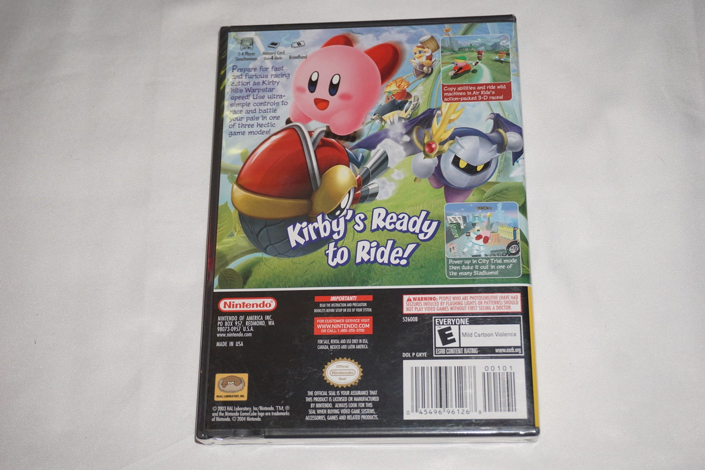 Kirby Air Ride PC (Nintendo Gamecube) NEW Sealed