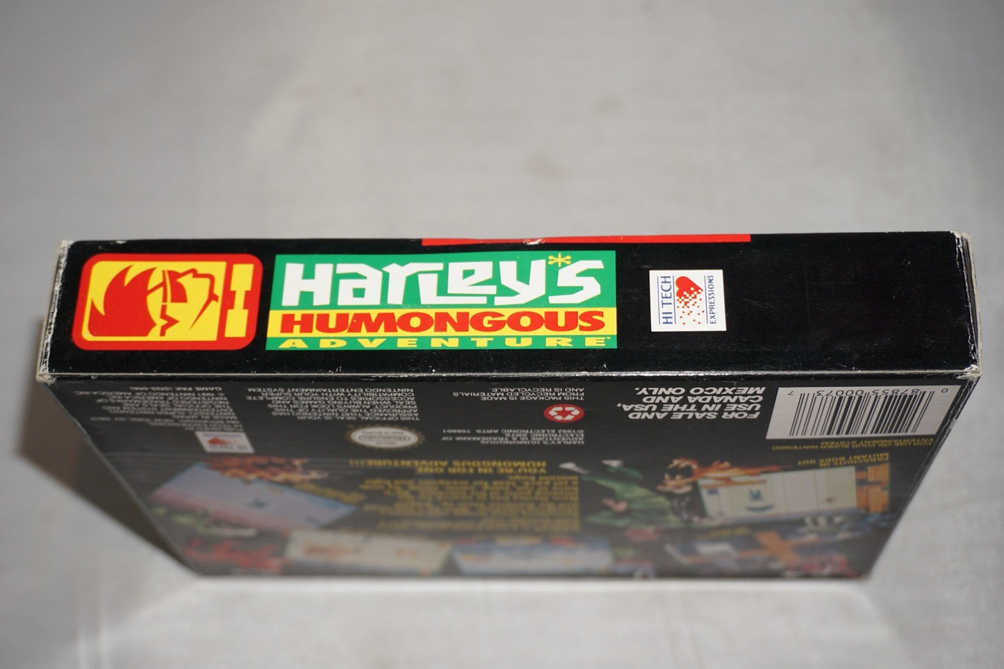 Harley's Humongous Adventure (Super Nintendo SNES) Complete in Box CIB