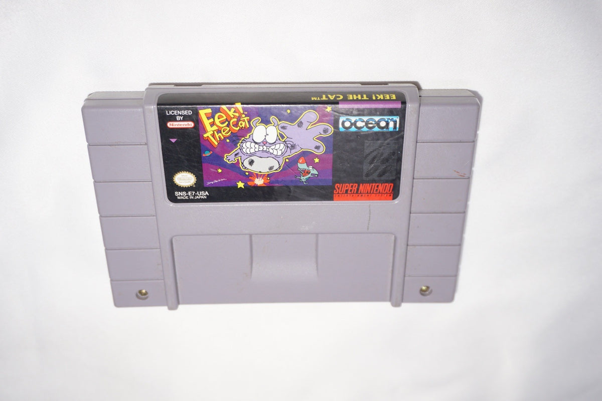 Eek the Cat (Super Nintendo SNES) Cart Only