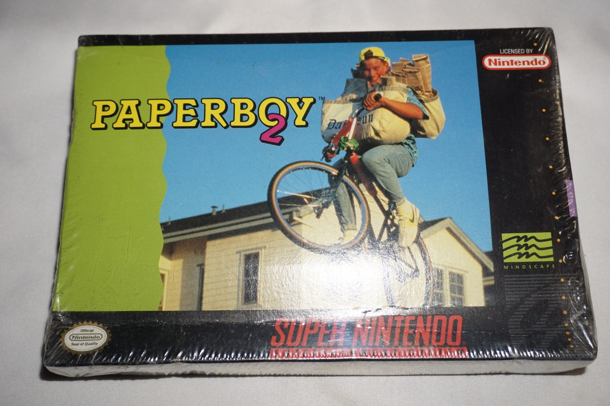 Paperboy 2 (Super Nintendo SNES) NEW Sealed