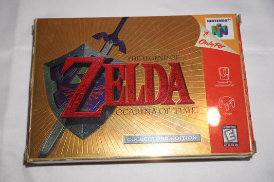 Legend of Zelda Ocarina of Time Collector's Gold (Nintendo 64 N64) Complete