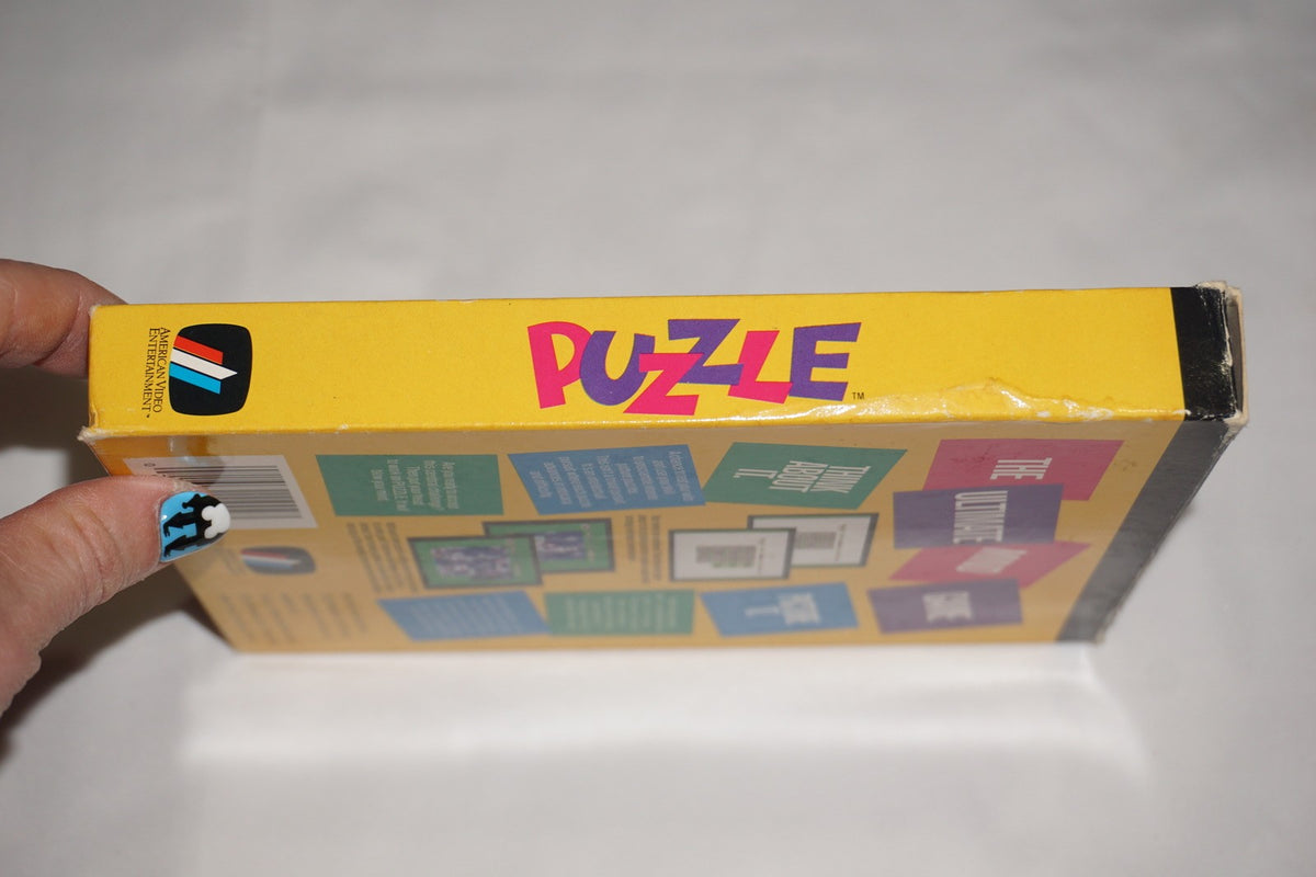 Puzzle AVE American Video (Nintendo NES) Complete in Box CIB