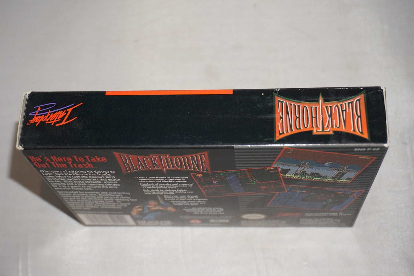 Blackthorne (Super Nintendo SNES) Complete in Box w/ Reg Card CIB