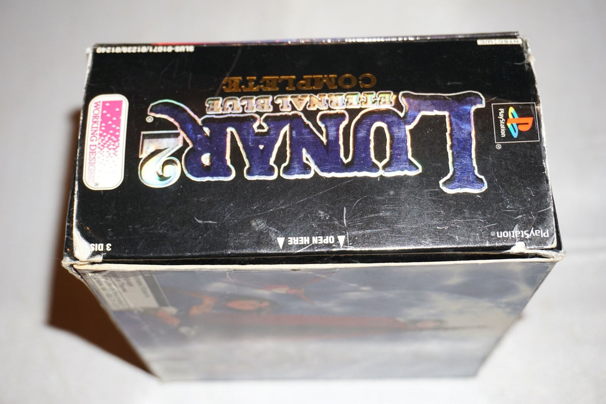 Lunar 2 Eternal Blue (Sony Playstation 1 ps1) Complete in Box No Pendant