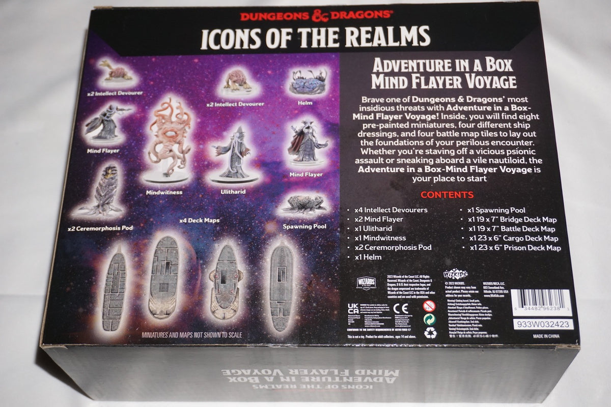 Adventure In A Box Mind Flayer Voyage D&D Dungeons & Dragons NEW