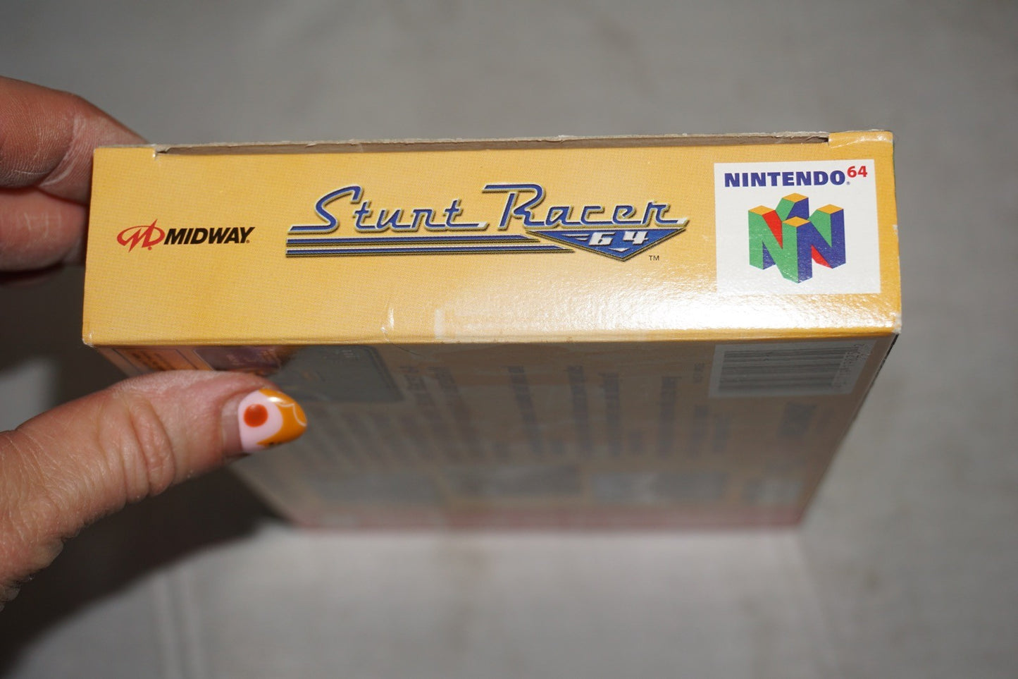 Stunt Racer (Nintendo 64 N64) with Box Near Mint No Manual