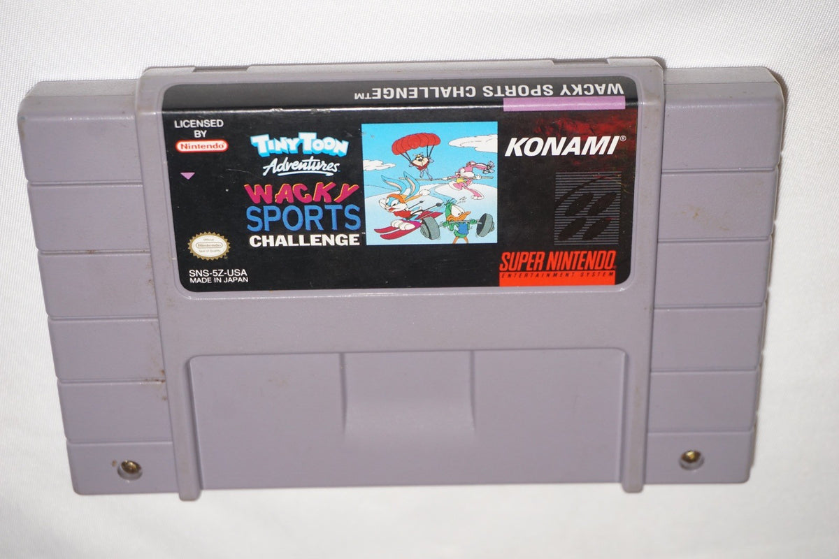 Tiny Toon Adventures Wacky Sports Challenge (Super Nintendo SNES) Cart Only