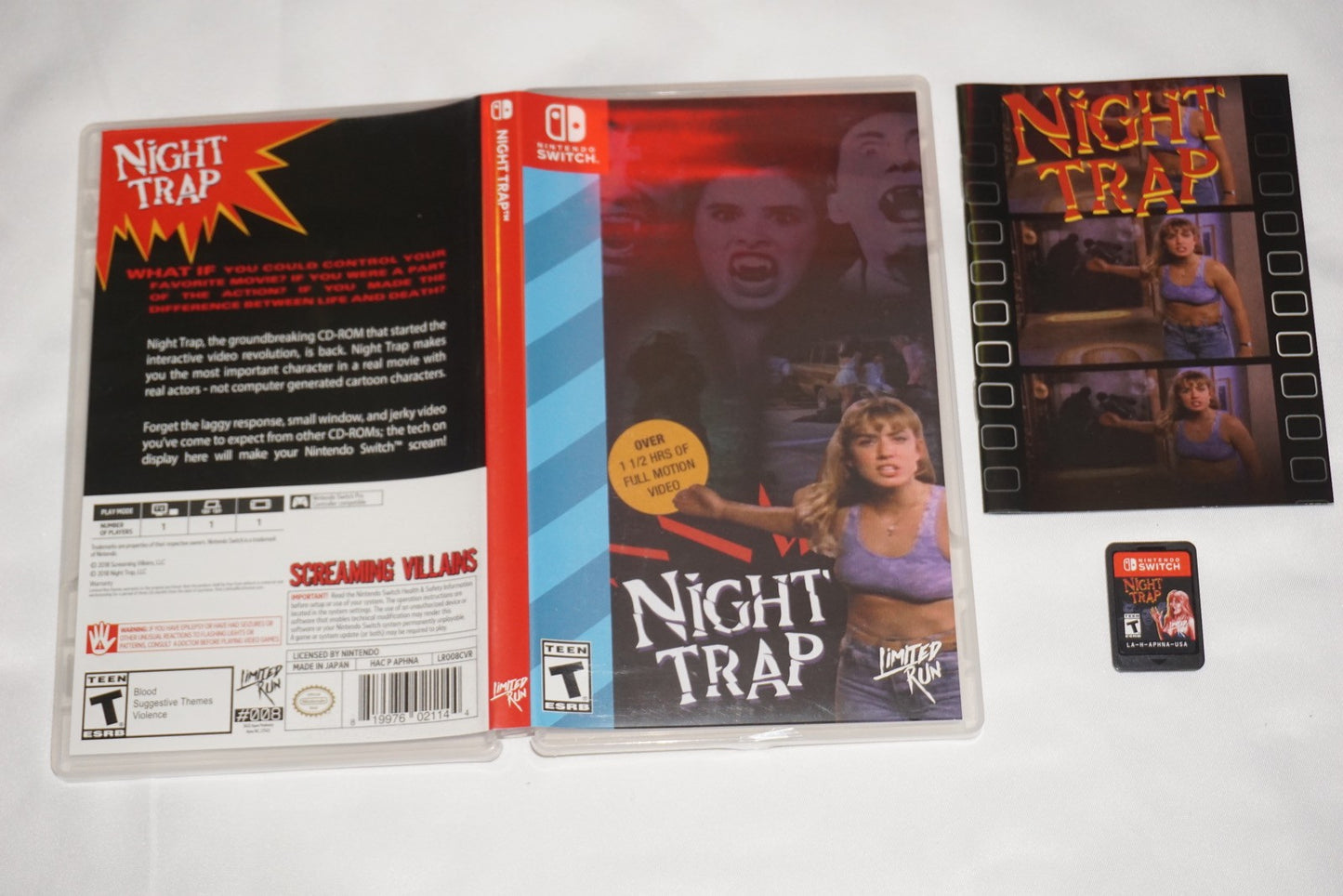 Night Trap (Nintendo Switch) with Case