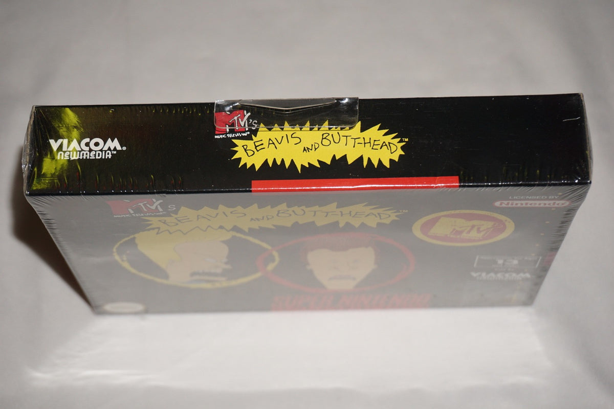 Mtv's Beavis And Butt-Head (Super Nintendo SNES) NEW Sealed