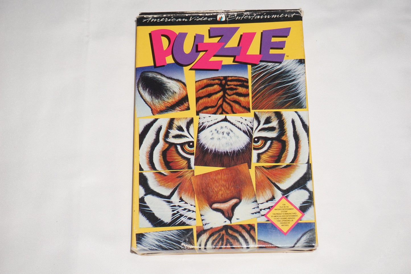 Puzzle AVE American Video (Nintendo NES) Complete in Box CIB