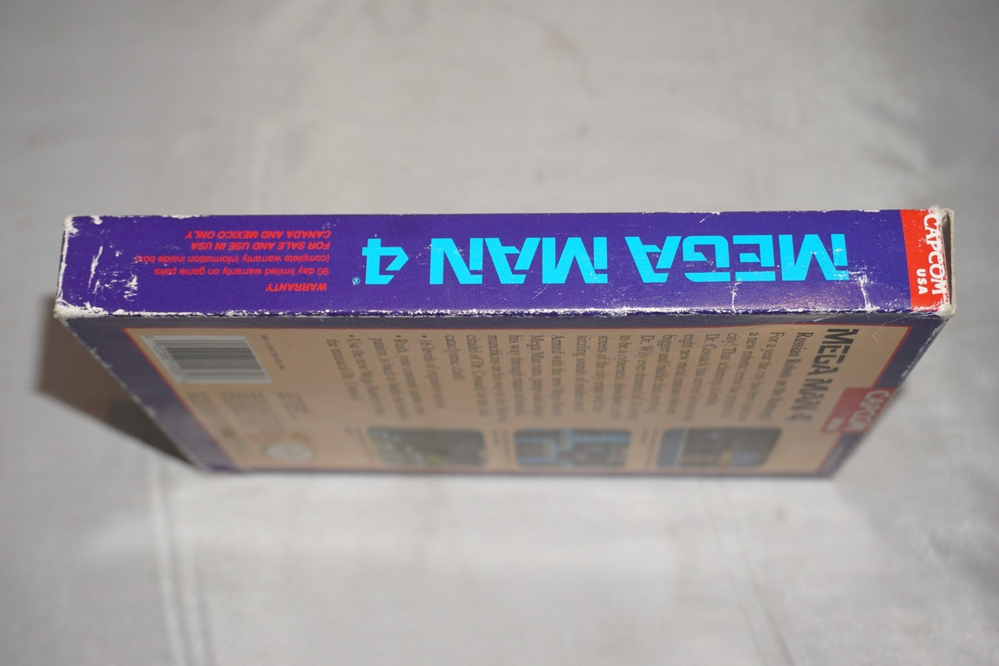 Mega Man 4 (Nintendo NES) Complete in Box CIB
