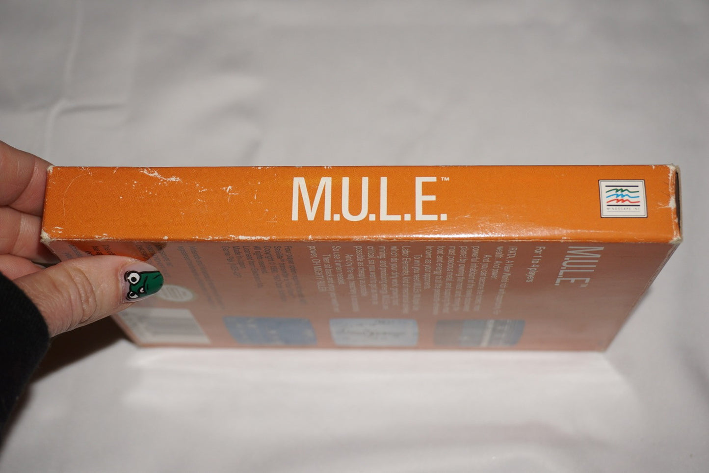 M.U.L.E Mule (Nintendo NES) Complete in Box CIB