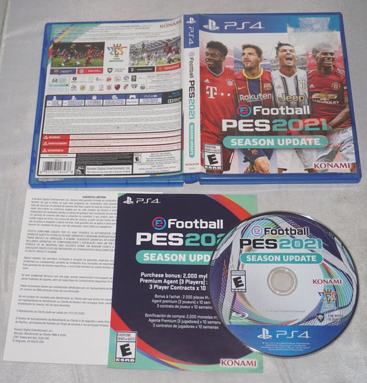 Pro Evolution Soccer PES 2021 Season Update (Sony Playstation 4 ps4) Complete