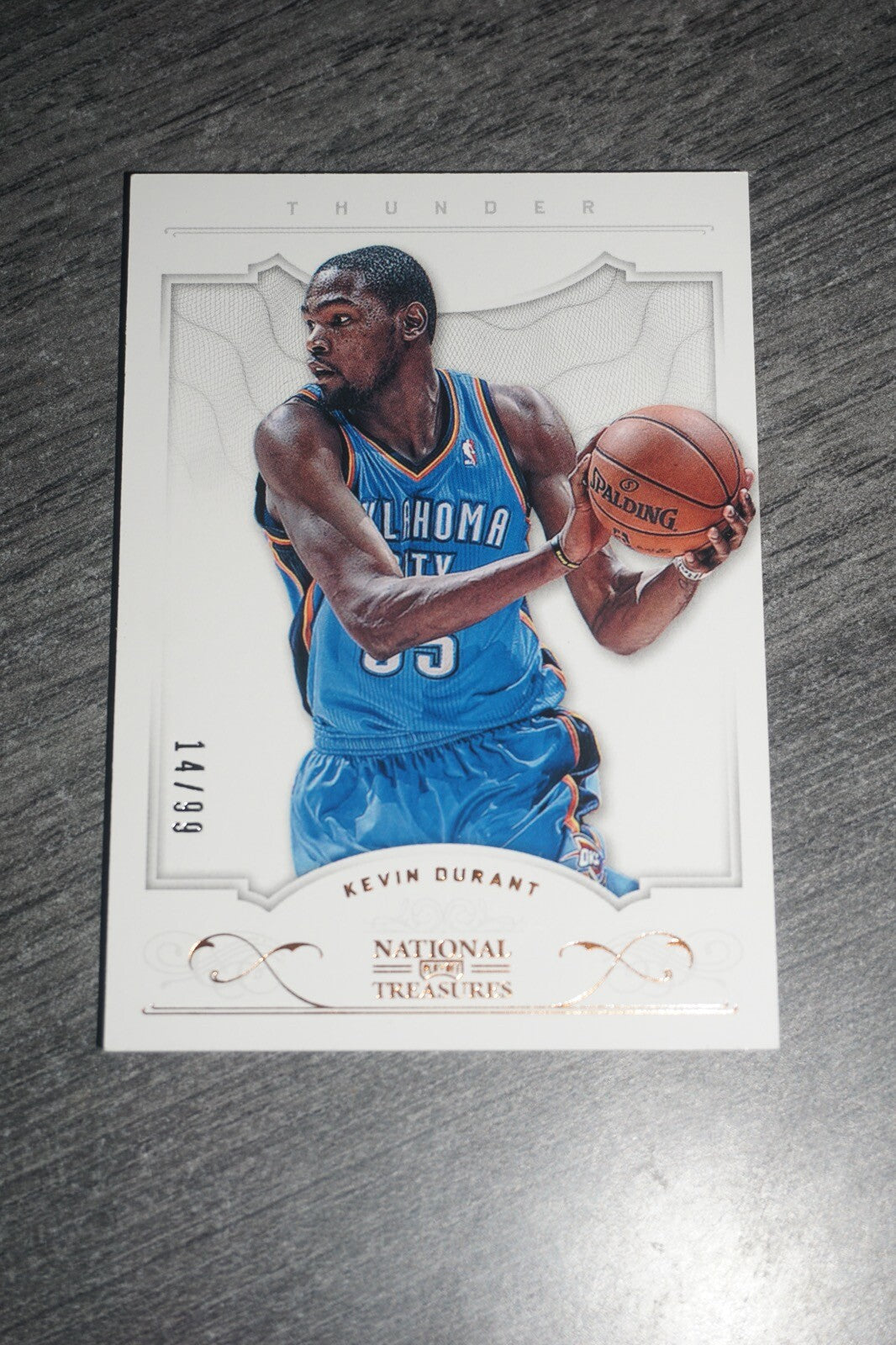 Kevin Durant 2012-2013 Panini National Treasures #35 14/99