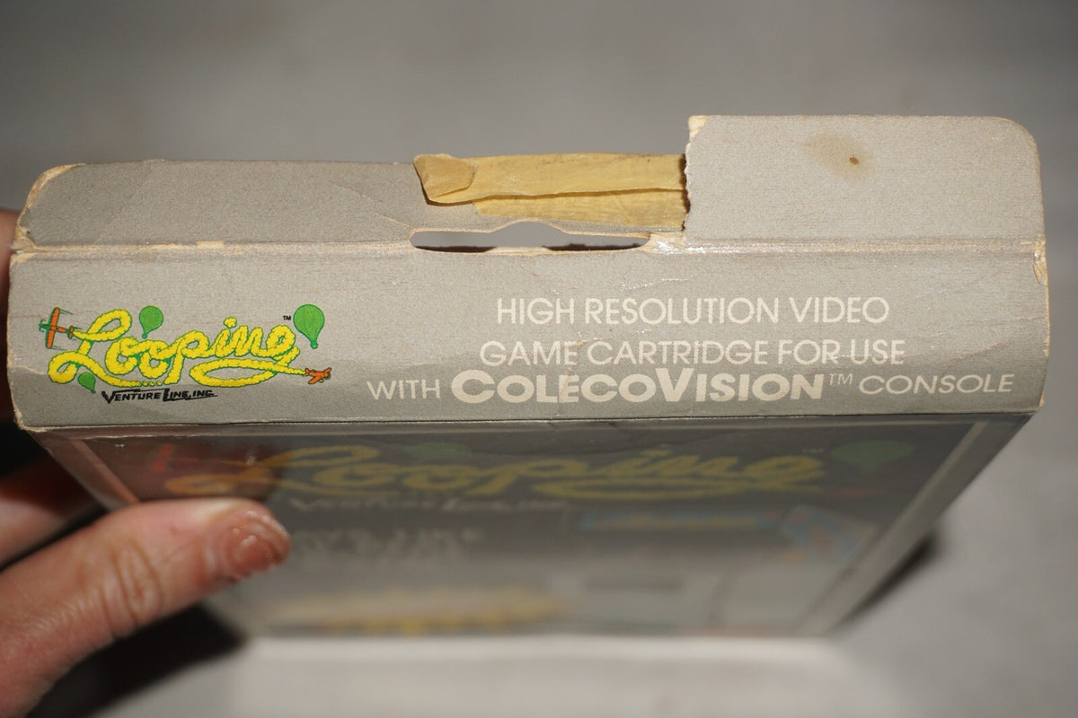 Looping (Colecovision) Complete In Box w/ Reg #1