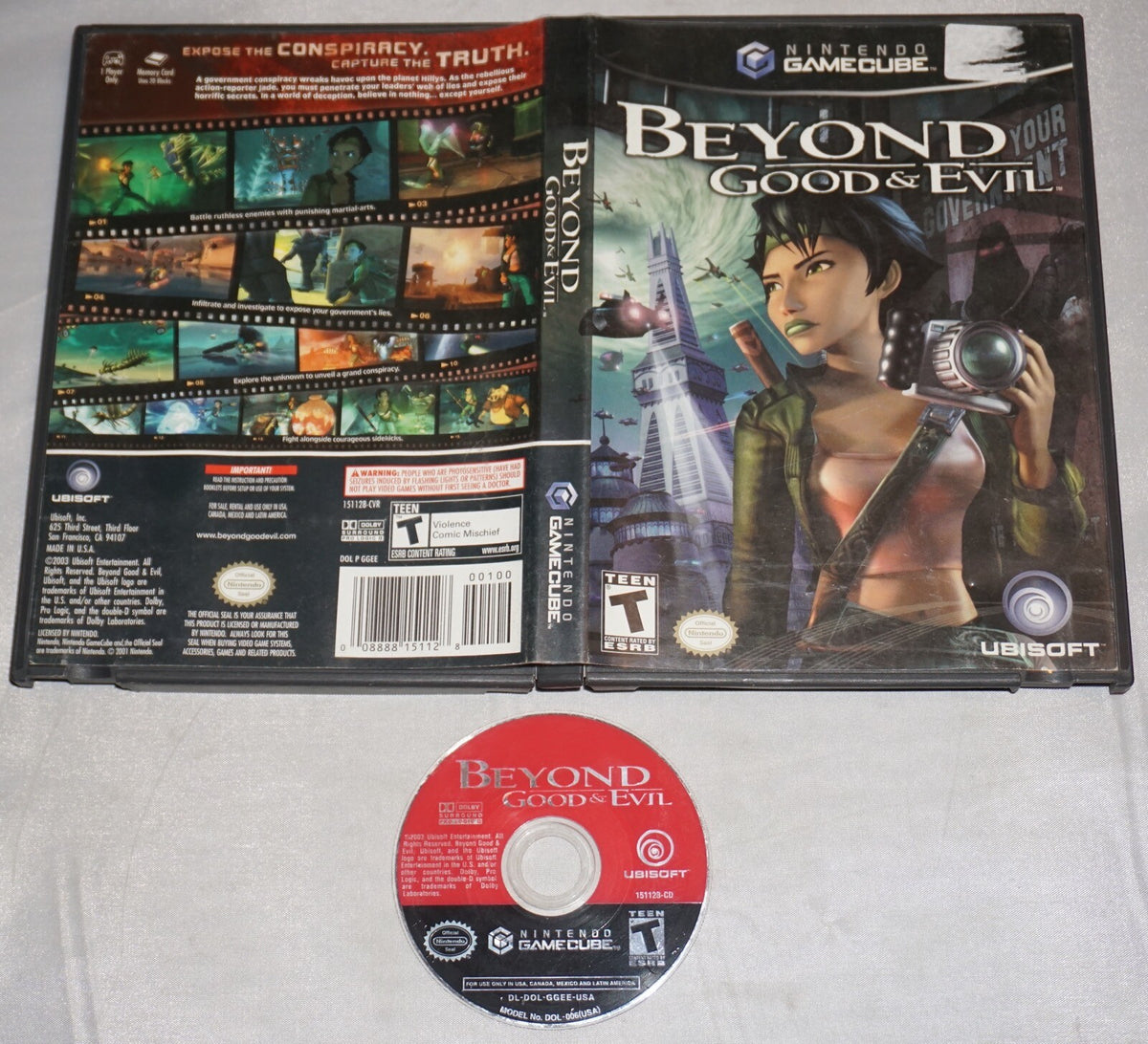 Beyond Good & Evil (Nintendo Gamecube) w/ Case