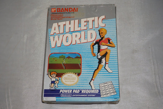 Athletic World (Nintendo NES) Complete in Box CIB
