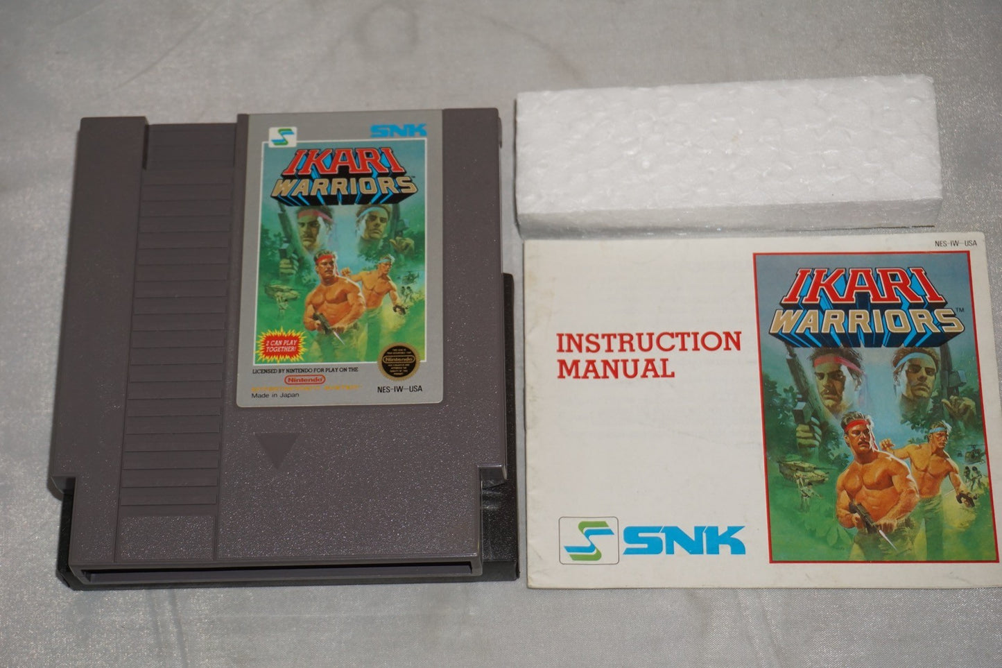 Ikari Warriors 1 Hangtab (Nintendo NES) Complete in Box CIB