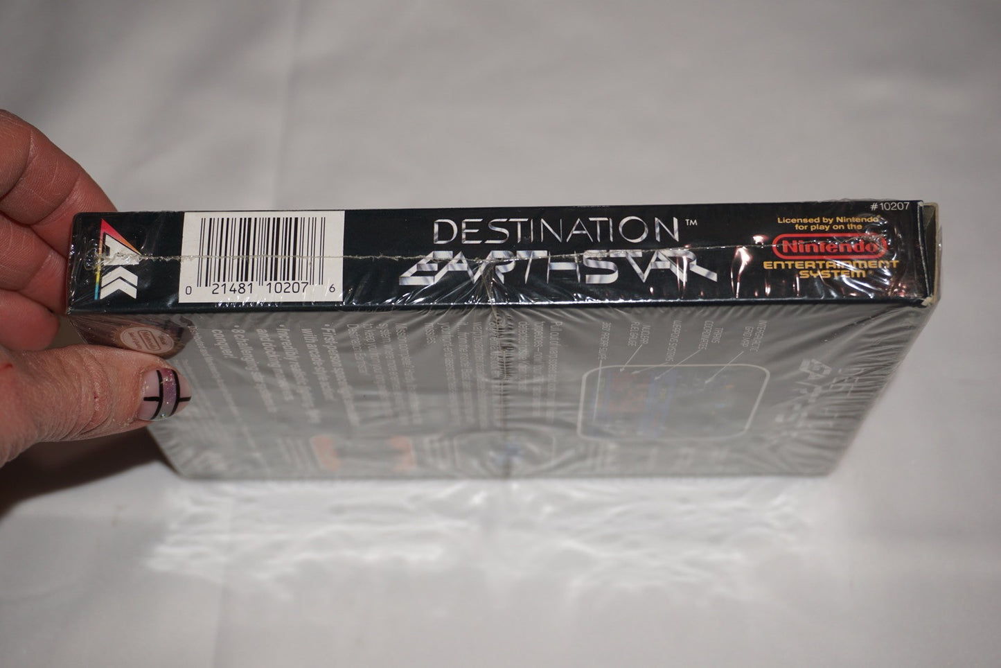 Destination Earthstar (Nintendo NES) Complete in Box CIB Near Mint
