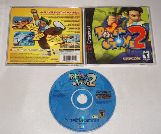 Power Stone 2 (Sega Dreamcast) Complete w/ Reg Card Tested