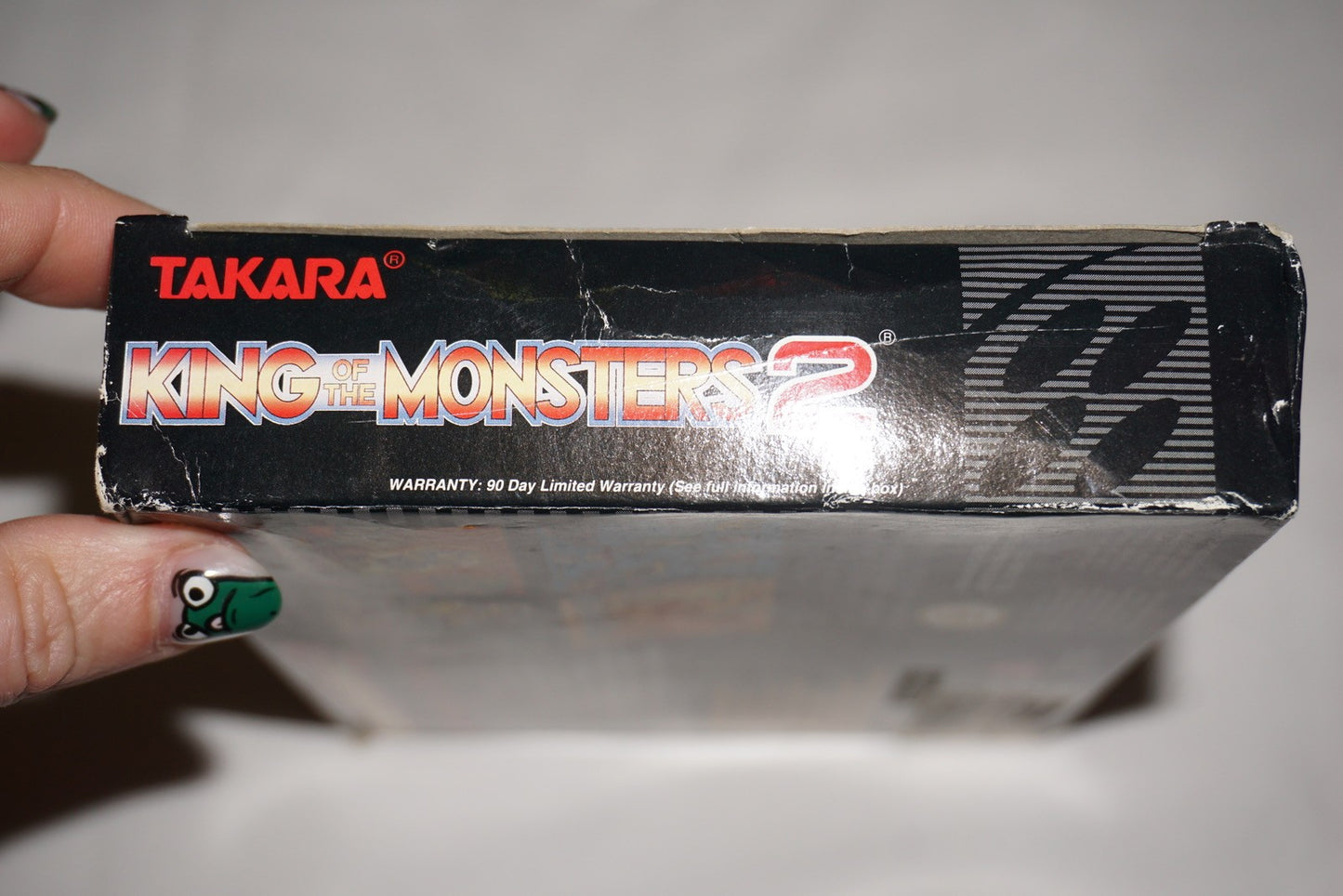 King of Monsters 2 (Super Nintendo SNES) Complete w/ Reg CIB
