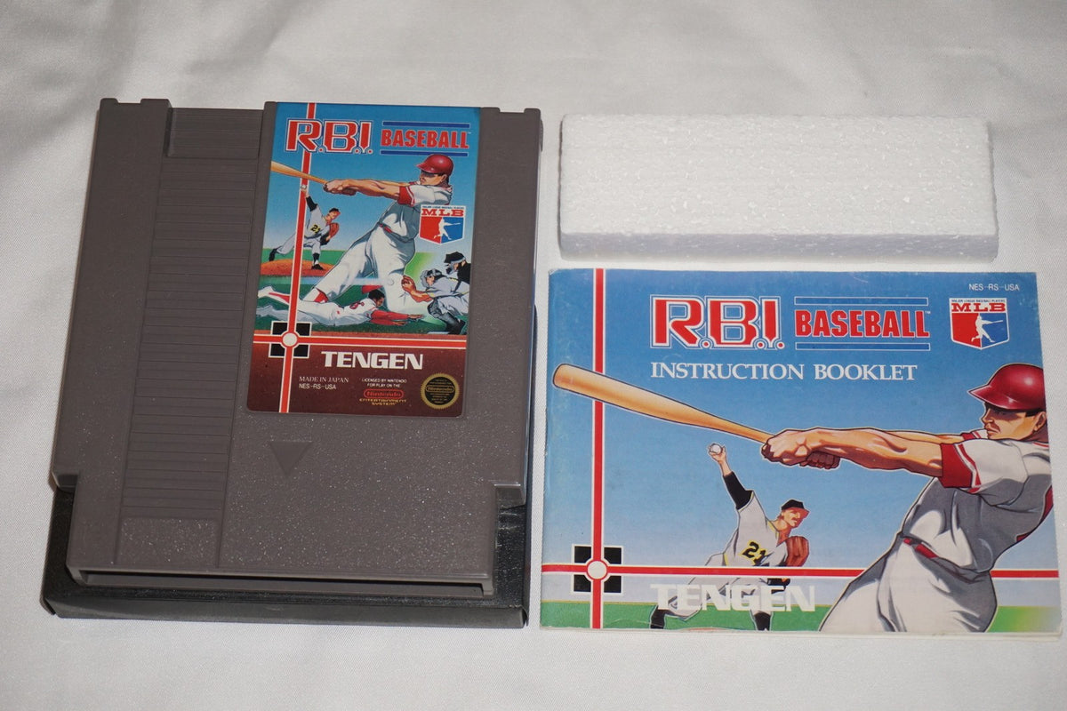 R.B.I Baseball 1 RBI Tengen (Nintendo NES) Complete in Box CIB