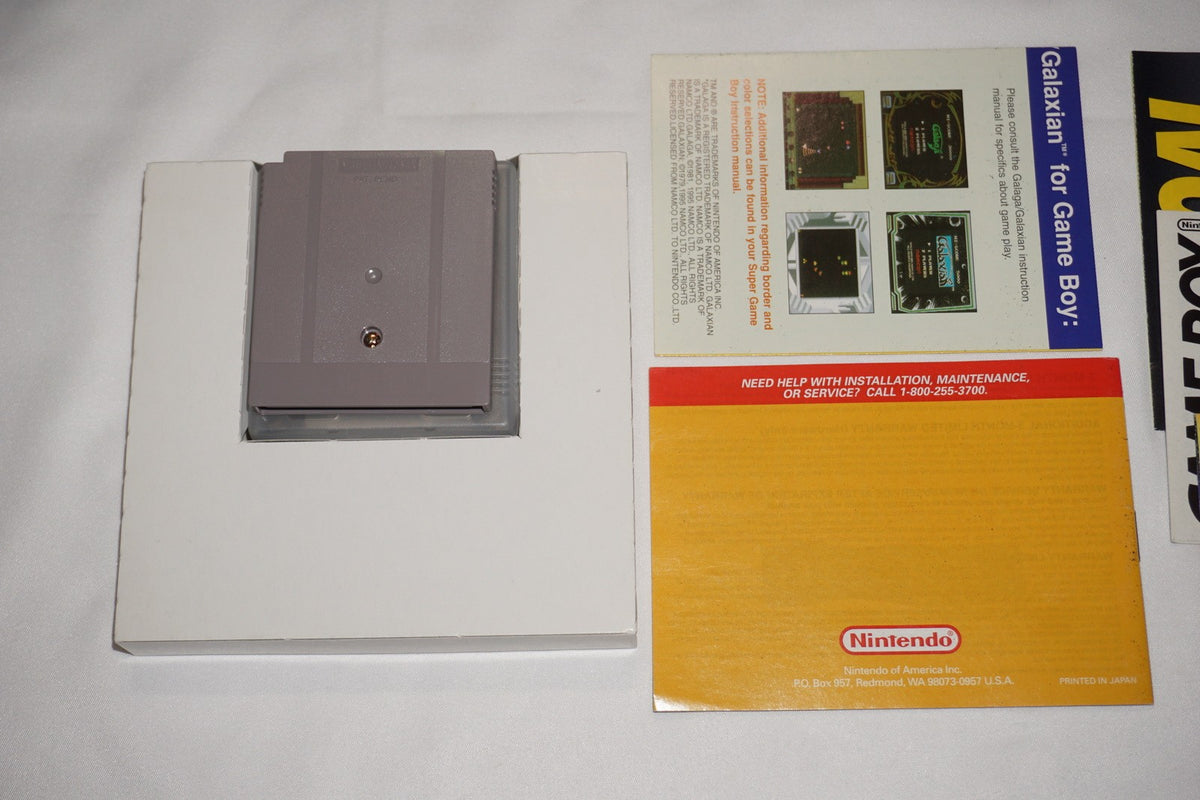 Arcade Classic 3: Galaga & Galaxian (Nintendo Game Boy) Complete in Box CIB