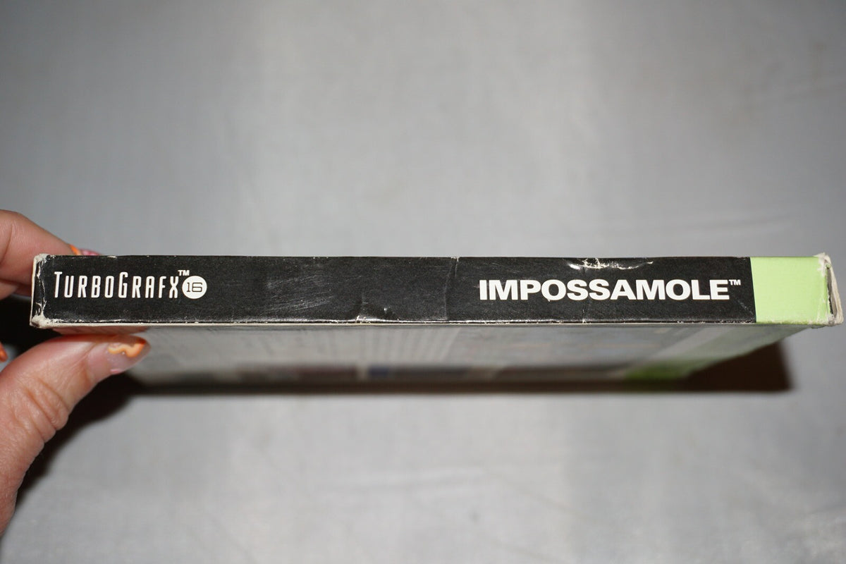Impossamole (Turbo Grafx 16 tg16) Complete in Box CIB