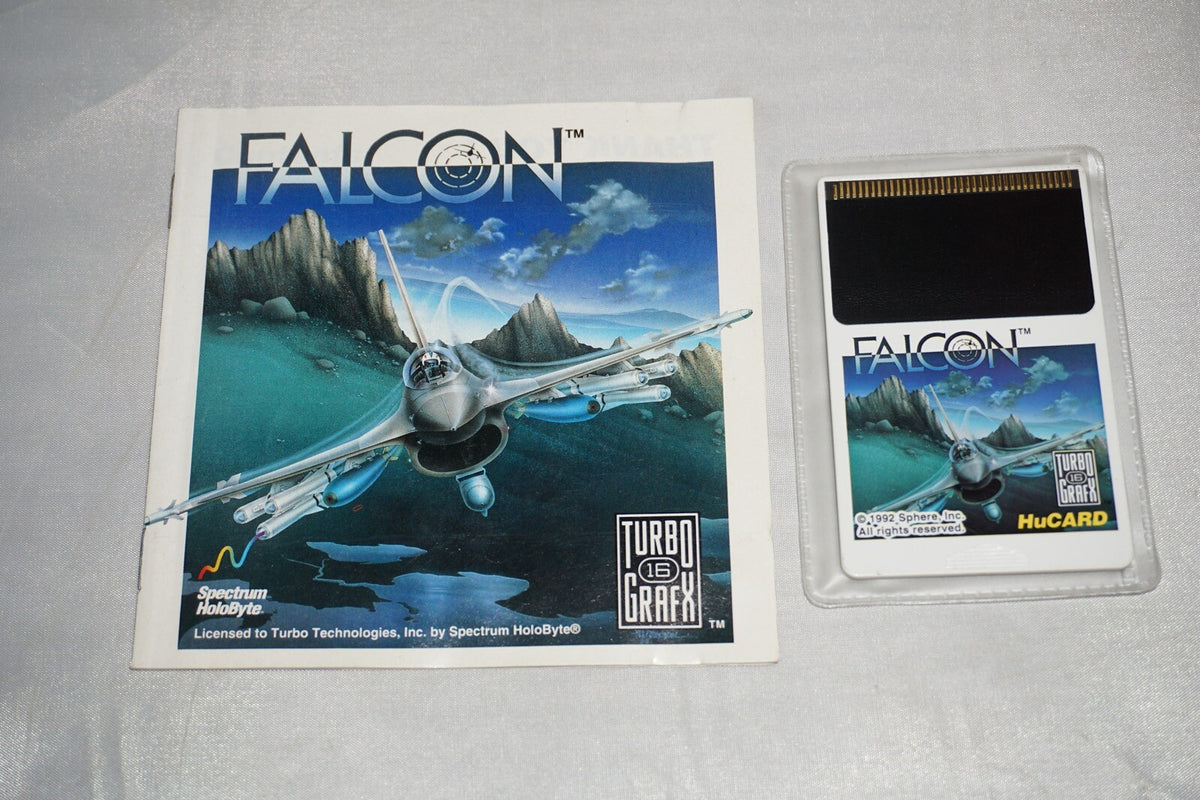 Falcon (Turbo Grafx 16 tg16) with Manual Turbografx