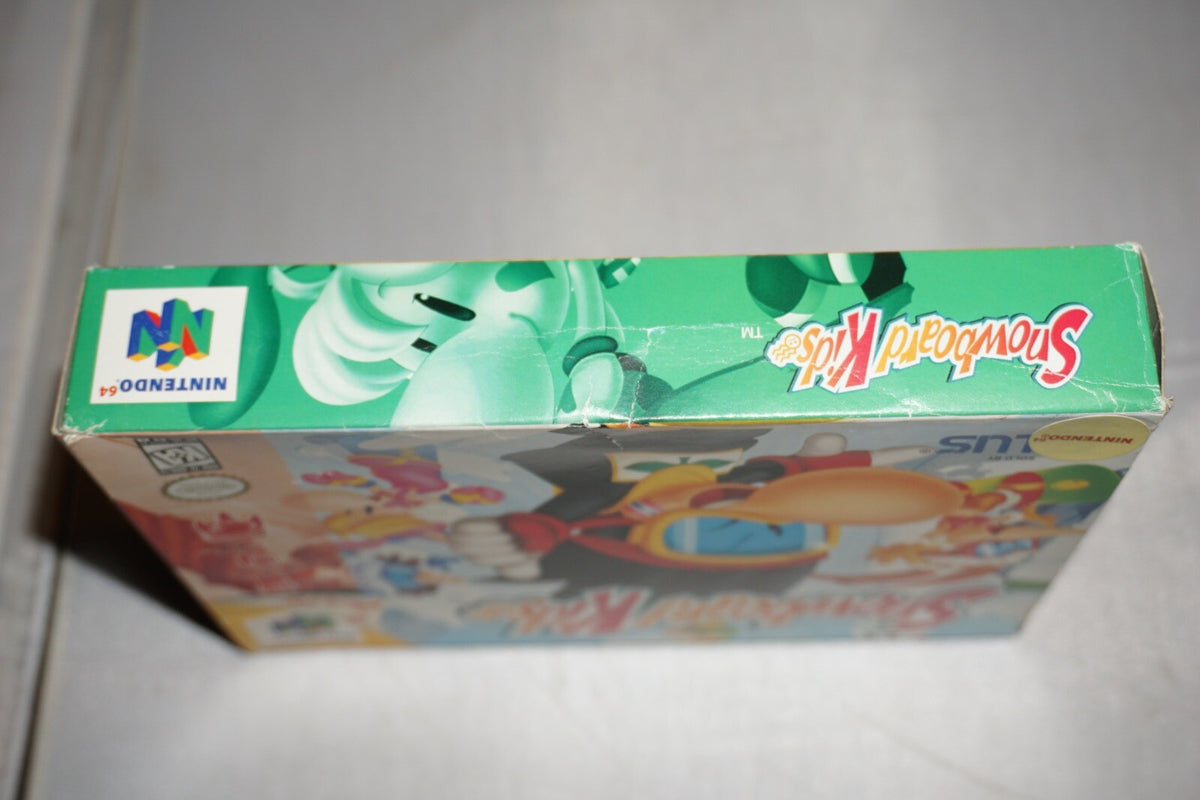 Snowboard Kids 1 (Nintendo 64 N64) Complete in Box CIB