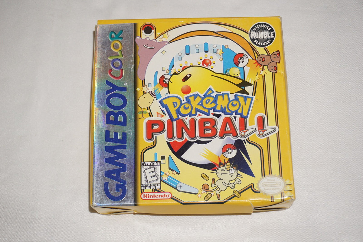 Pokemon Pinball (Nintendo Game Boy Color GameBoy) Complete CIB