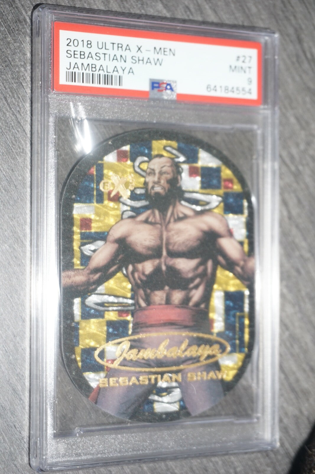 Sebastian Shaw 2018 Fleer Ultra X-Men Jambalaya #27 Mint Psa 9