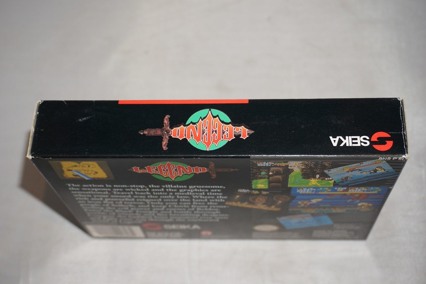 Legend (Super Nintendo SNES) Complete in Box CIB