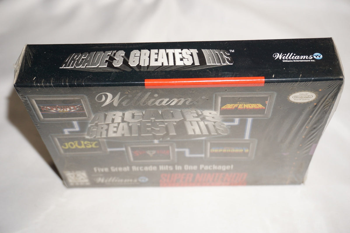 Williams Arcade's Greatest Hits (Super Nintendo SNES) NEW Sealed