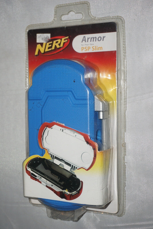 Nerf Blue Armor Case (Sony Psp Slim) NEW Sealed