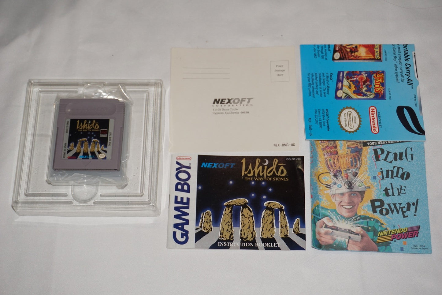 Ishido The Way of Stones (Nintendo Game Boy Gameboy) Complete in Box w/ Reg CIB