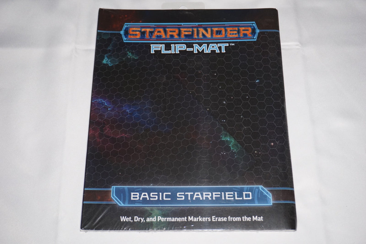 Starfinder Flip Mat Basic Starfield NEW Sealed