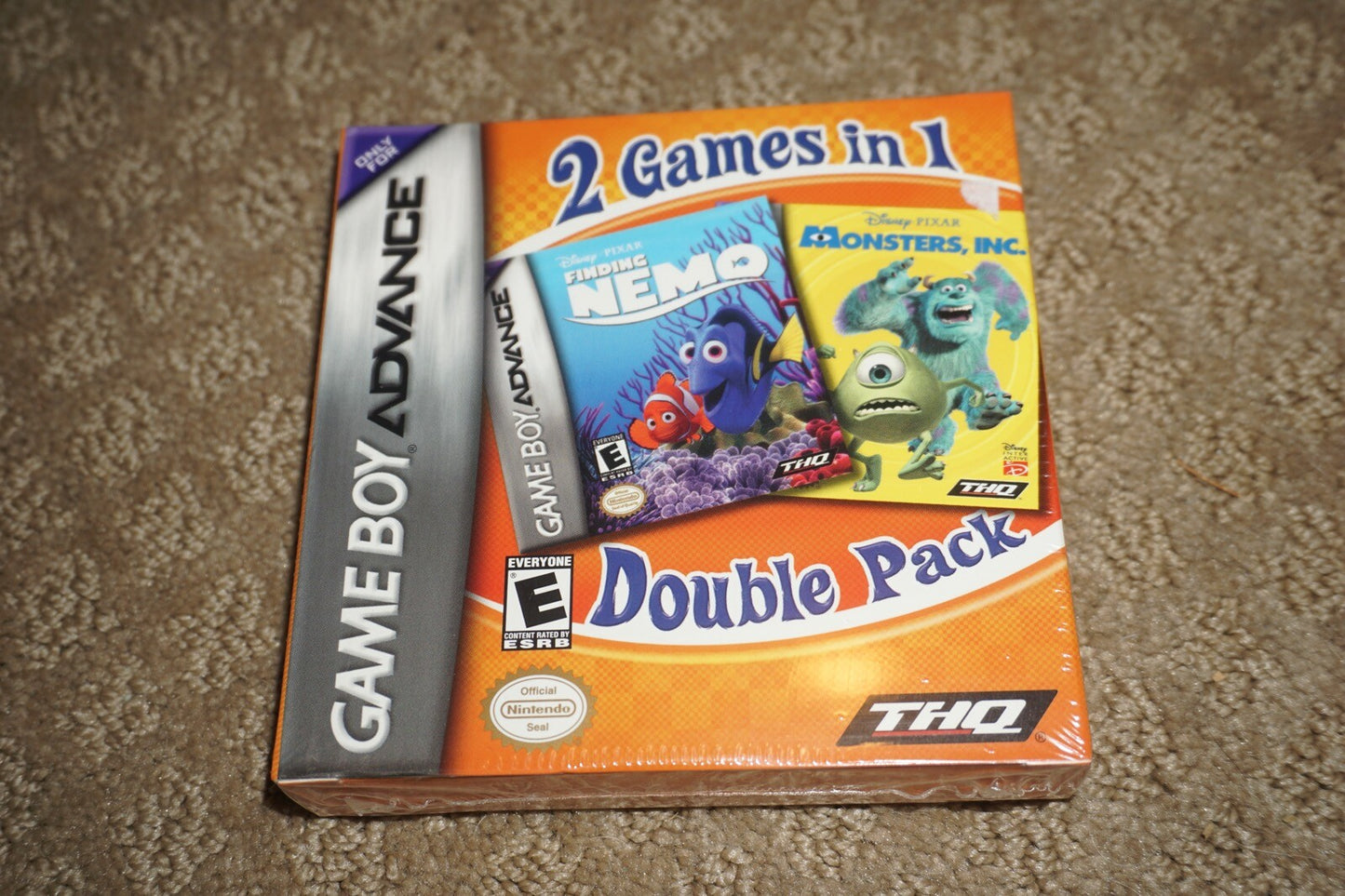 Finding Nemo/Monsters Inc (Nintendo Gameboy Advance GBA) NEW Factory Sealed