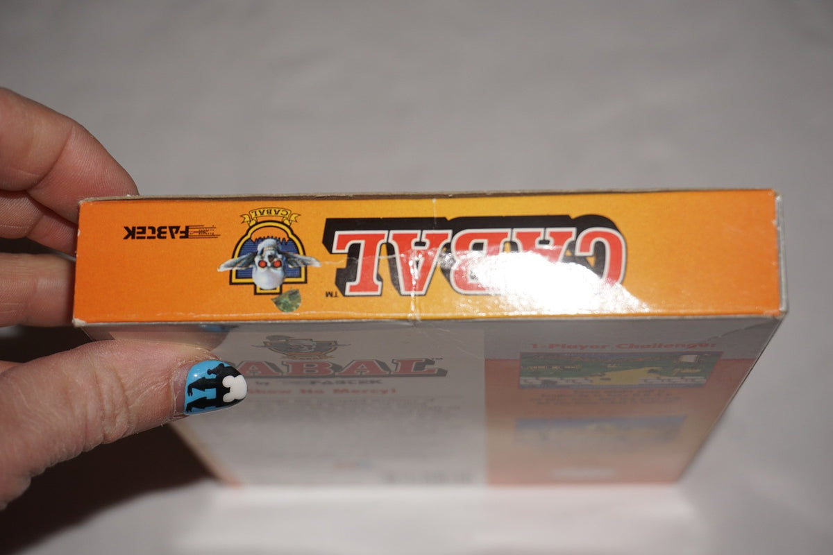 Cabal (Nintendo NES) Complete in Box CIB