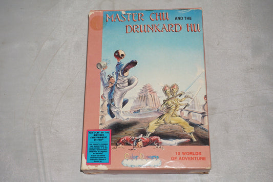 Master Chu And The Drunkard Hu (Nintendo NES) Complete in Box CIB